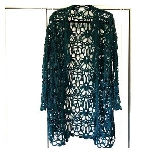 CHICO'S long sleeve knit cardigan